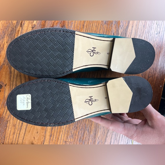 Cole Haan Alexa Penny Moc dark teal patent leather - Picture 4 of 5